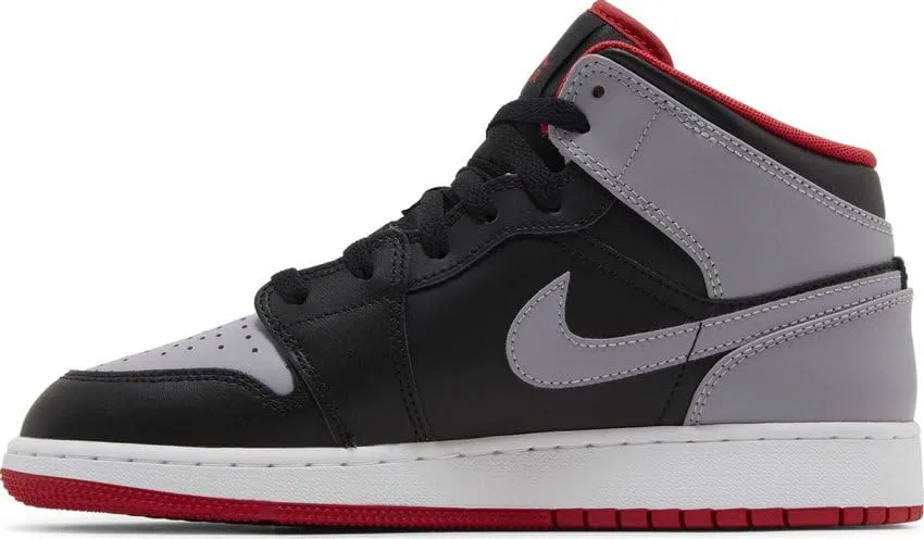 Мужская футболка с принтом NIKE Sportswear Club NIKE, Black Concrete Fire Grey Red White — фото 3