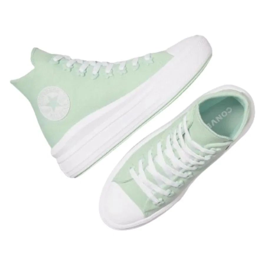 Спортивные кеды Chuck Taylor All Star Motion Platform Stars Converse, Зеленый — фото 4