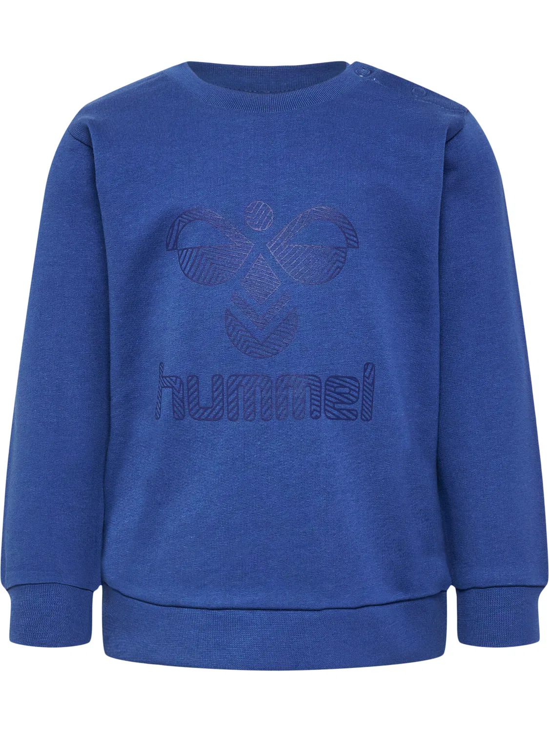 Детский свитшот с длинным рукавом Hmlfastwo Hummel, Navyblau — фото 2