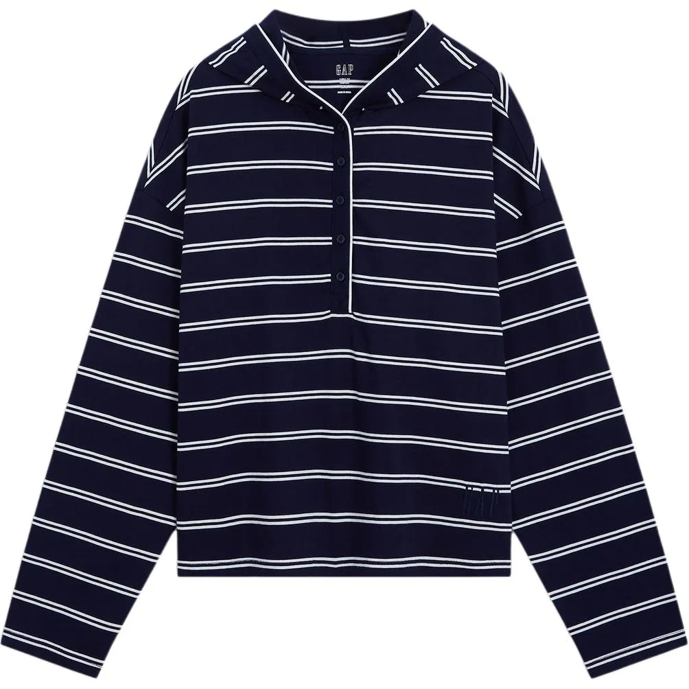 Женский свитер с воротником-хомутом Marine Blue GAP, Marine Blue