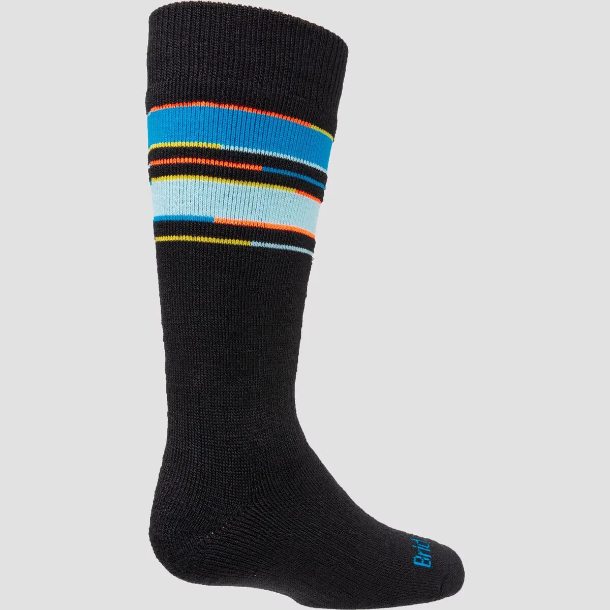 Детские носки для мальчиков комплект 2 пары Ski Merino Sock Bridgedale, черный — фото 3