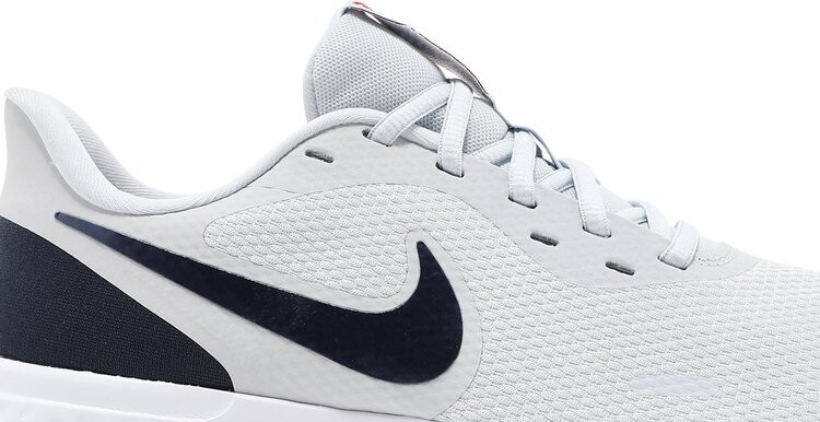 Кроссовки Nike Revolution 5 'Pure Platinum Thunder Blue', серый — фото 3