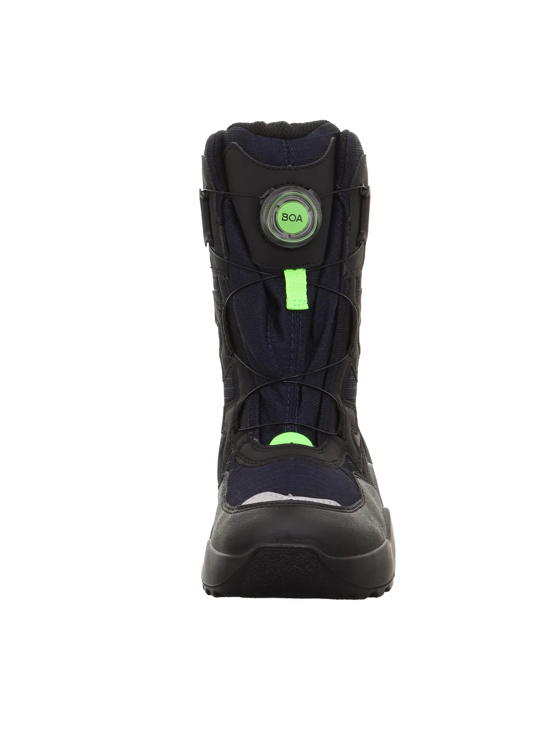 Детские снежные ботинки для мальчиков утепленные Rocket Warm Superfit, Blue Light Green — фото 2