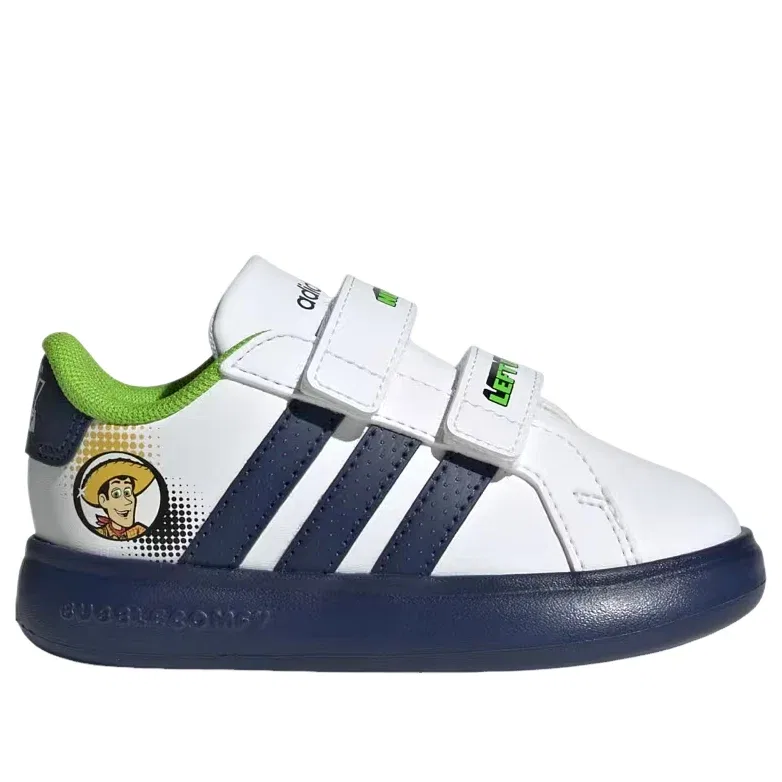 Детские кроссовки для малышей с принтом Toy Story Grand Court Adidas, белый — фото 2