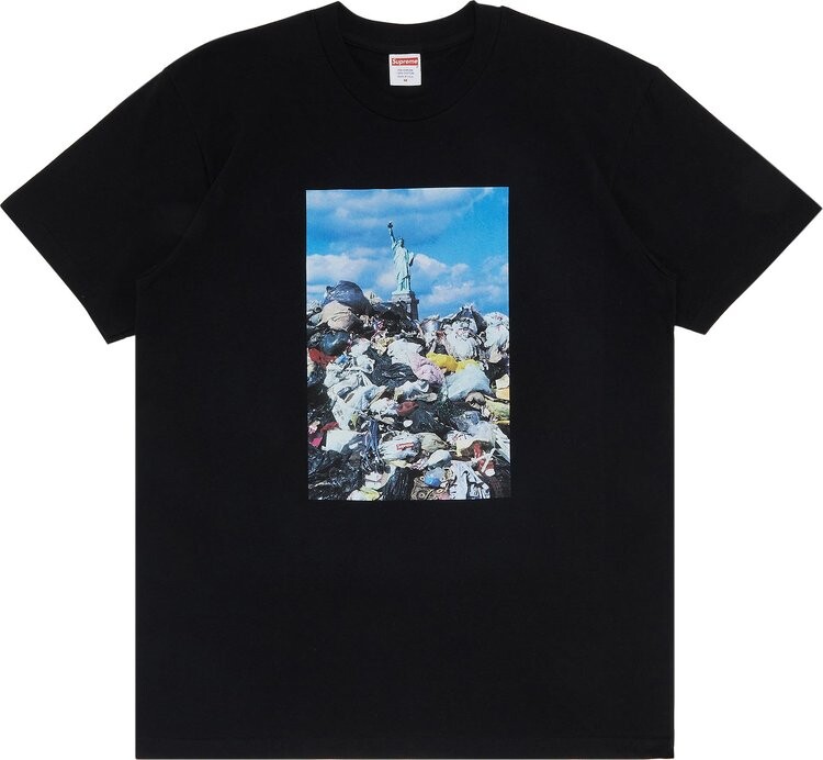 

Футболка Supreme Trash Tee 'Black', черный