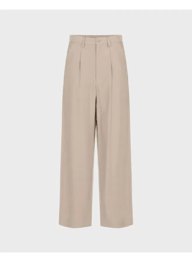Брюки свободного кроя Zara, кофейный