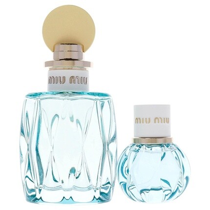 Miu Miu Leau Bleue Women 3,4 унции и 0,67 унции EDP спрей, подарочный набор — фото 2