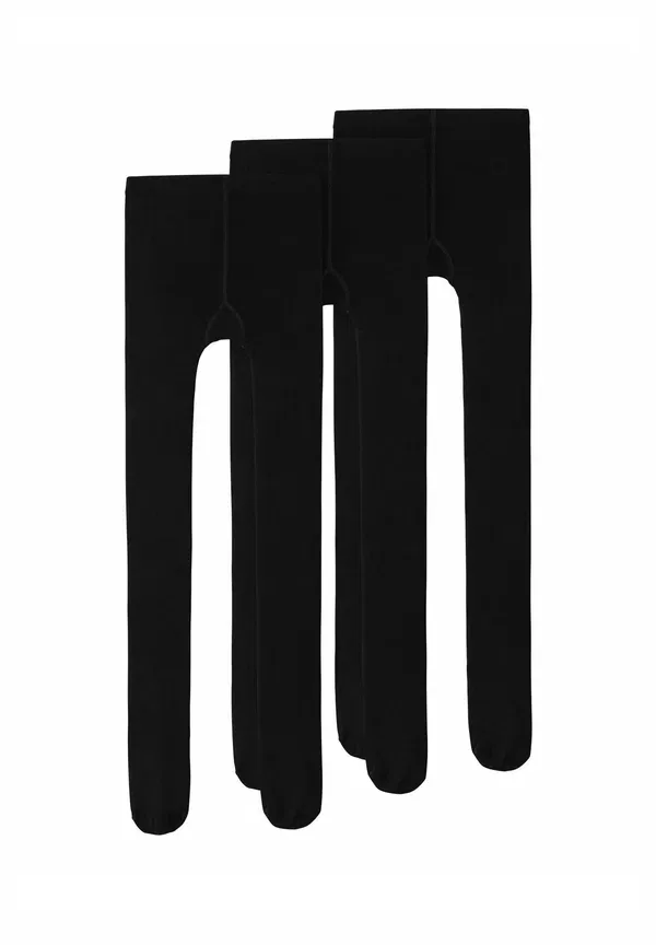 Колготки хлопковые Tights 3 pack solid Two Soon, черный