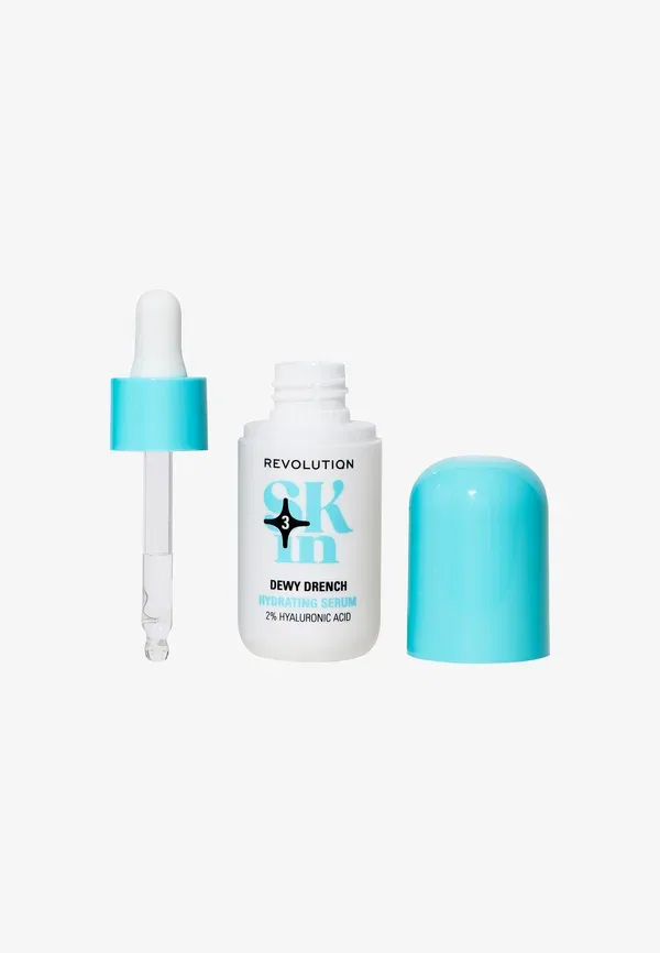 Сыворотка увлажняющая с гиалуроновой кислотой Revolution Skin dewy drench 2% hyaluronic acid hydrating serum Skin By Revolution, 30 мл — фото 3