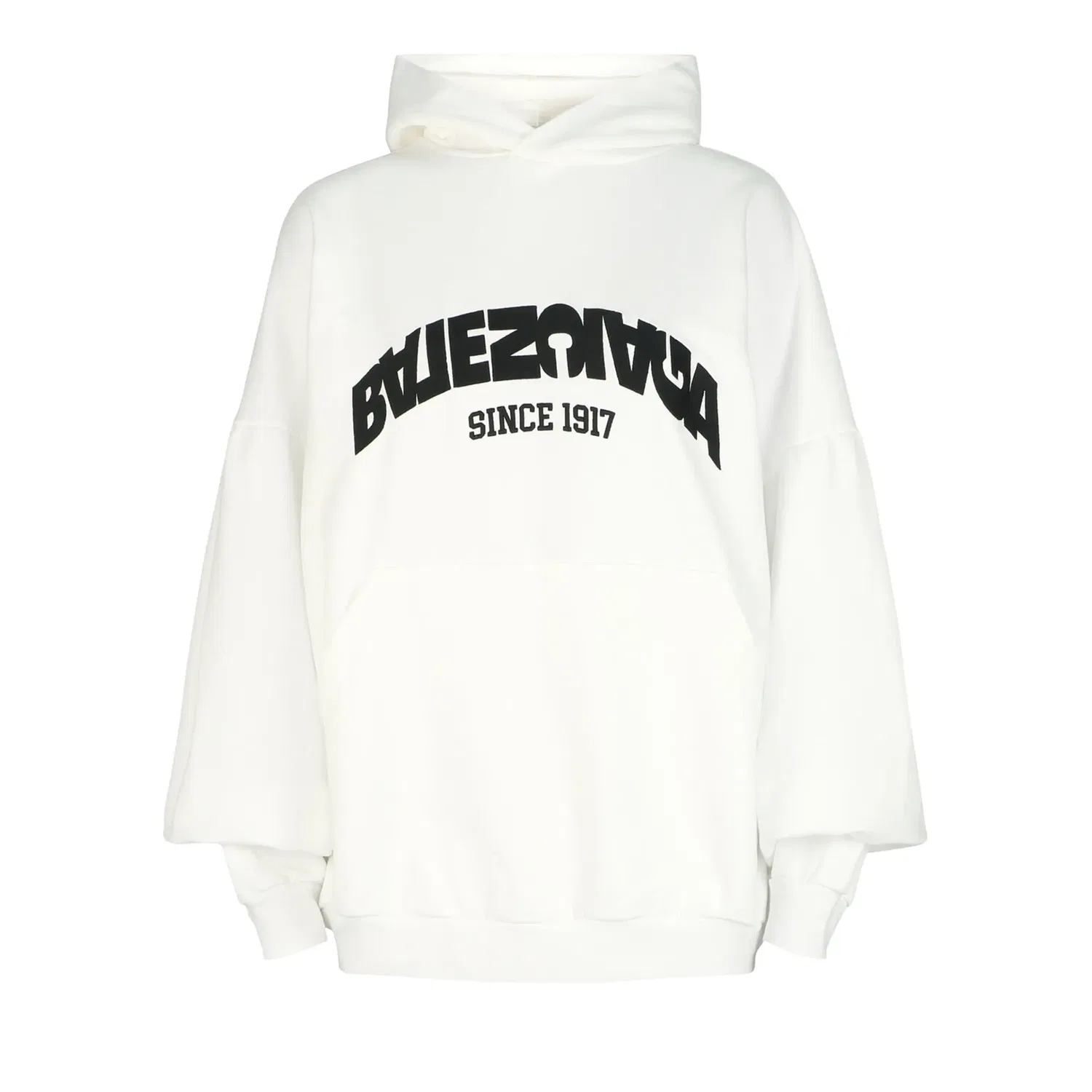 Худи Balenciaga Backflip Logo, белый