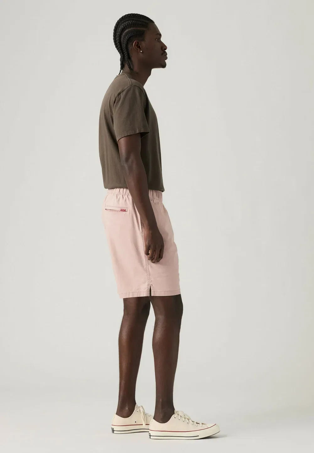 Короткие боксеры Aldwyn Stripe Eden Stripe Se - шорты Levi'S, Fawn - Pinks - — фото 4