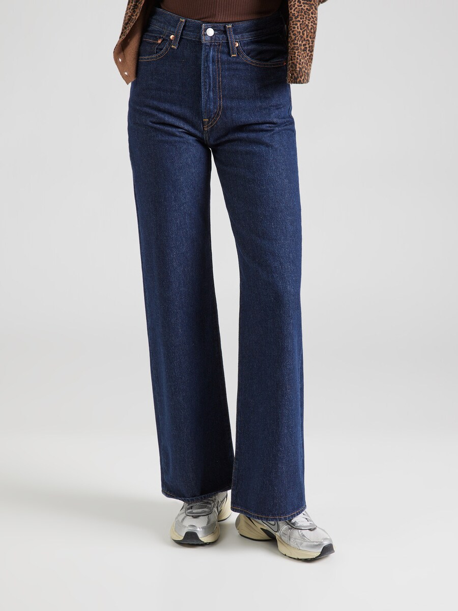 Джинсы LEVI'S  Wide leg Jeans RIBCAGE, морской синий — фото 2