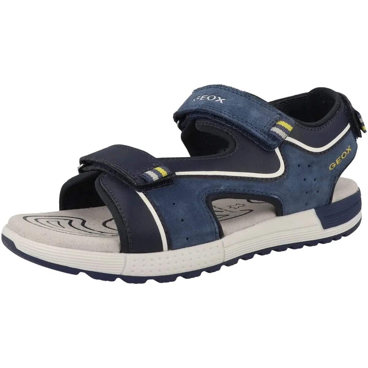 Детские сандалии для мальчиков с регулировкой J Sandal Alben Boy a Geox, Navy Blue Avio — фото 4