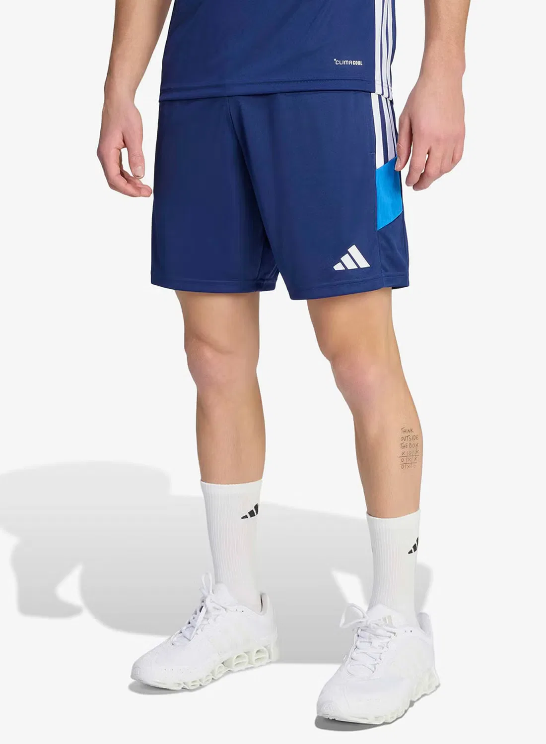 Шорты с кулиской Tiro 26 Adidas, темно-синий