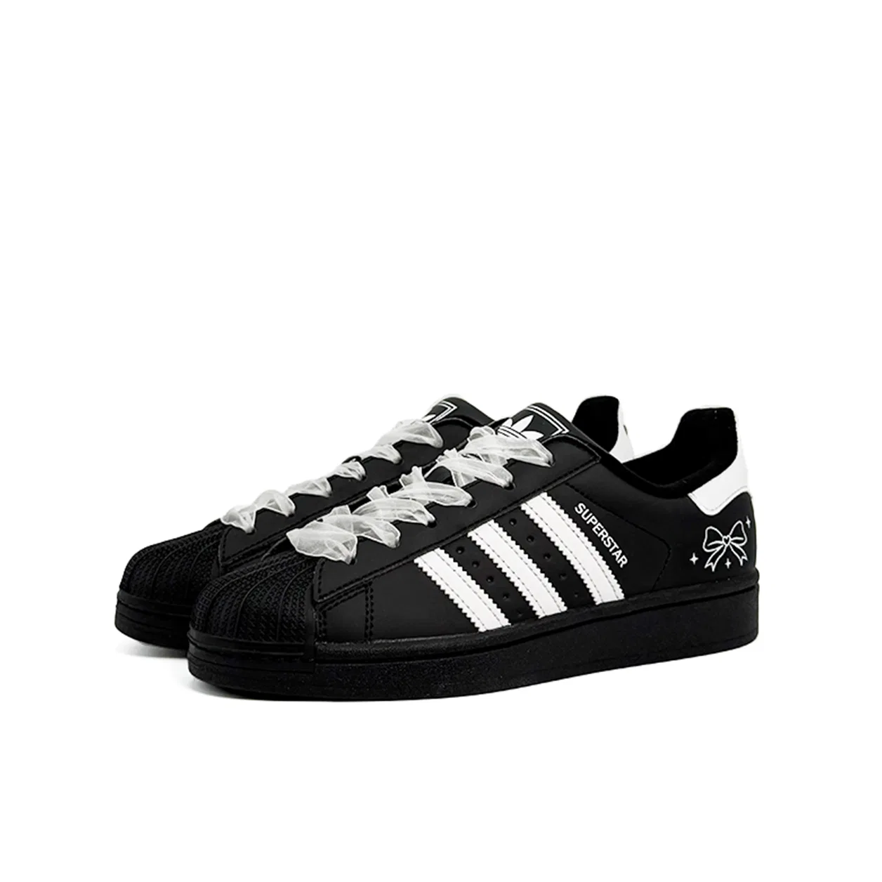 Кроссовки для скейтбординга Superstar 2 Adidas Originals, Black — фото 4