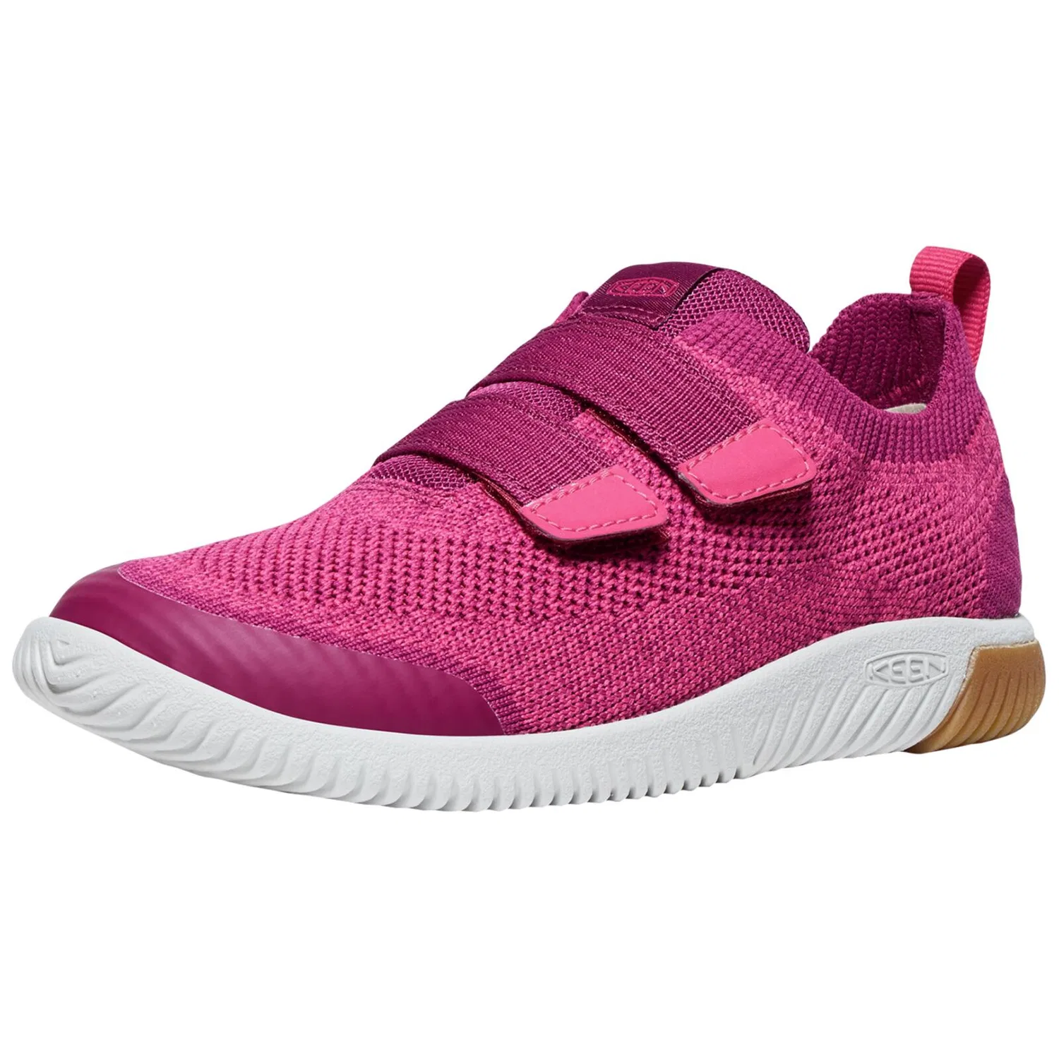 Детские спортивные кроссовки для девочек Keen KNX Knit DS, Цвет Роза 909