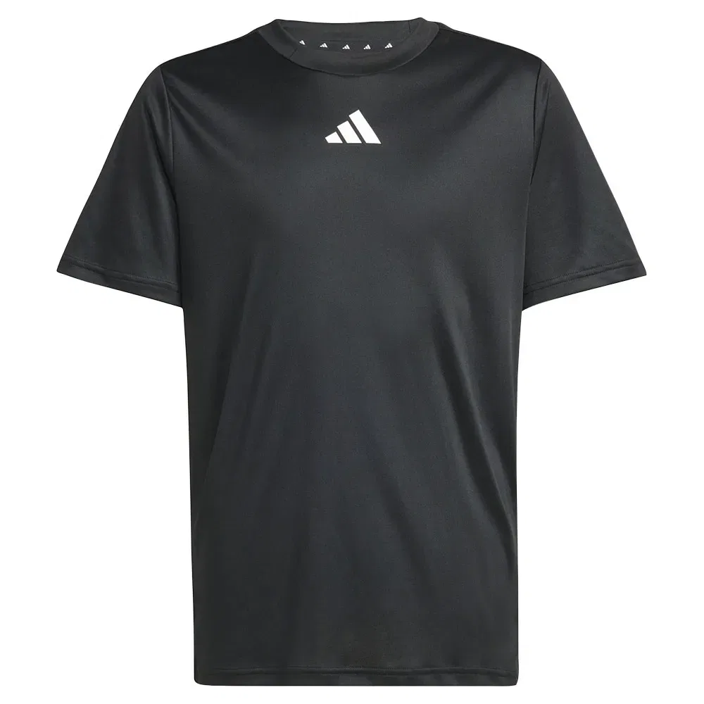 Комплект из футболки с коротким рукавом и шорт Adidas, черный — фото 4