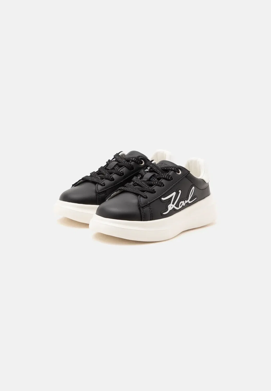 Тренеры - тренеры Karl Lagerfeld Kids, Black — фото 2