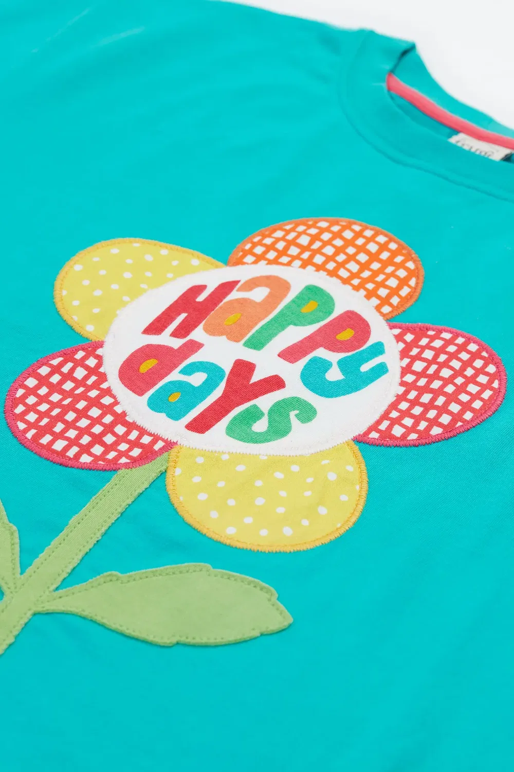 Детская футболка свободного кроя Mabe Frugi, Blue — фото 3