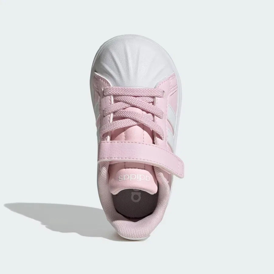 Детские кроссовки с повседневным дизайном Streettalk El I adidas, Розовый — фото 2