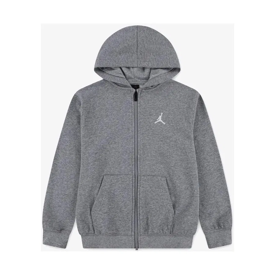 Детская куртка-худи с капюшоном Jordan JDB MJ BRKLN FT FZ Nike, Черный