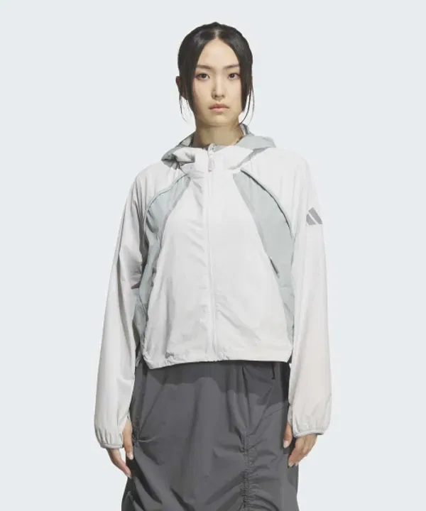 Ветровка Terex Exploric, Windbreaker Adidas, серый мудрец