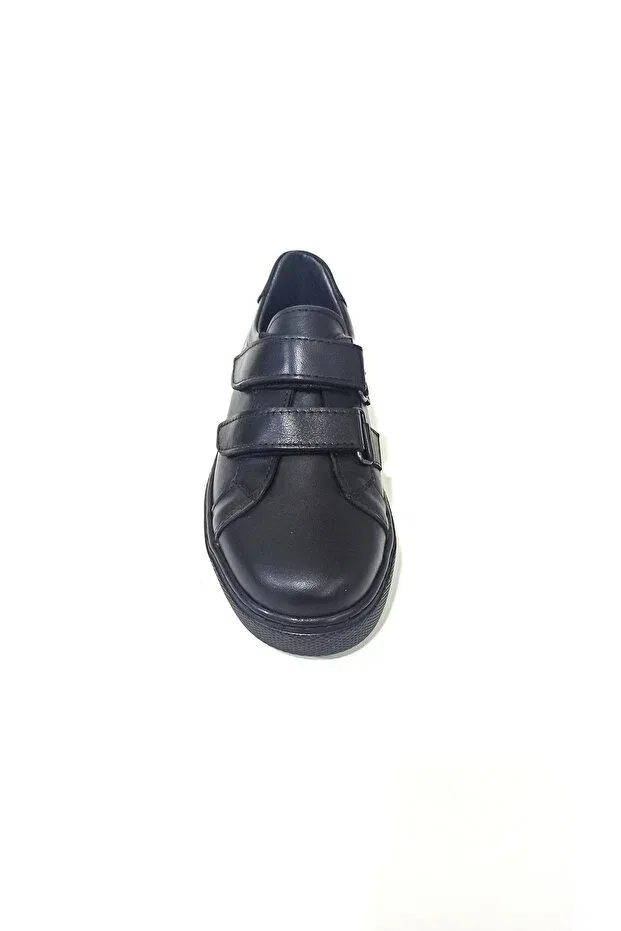 Детские туфли для мальчиков классические с ортопедической стелькой Winter Shoes, Black — фото 4