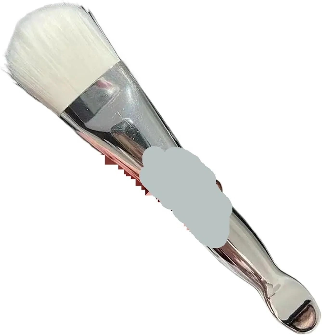 Кисть для нанесения масок для лица, двойная, EYZJQSTUV, 1 шт, White