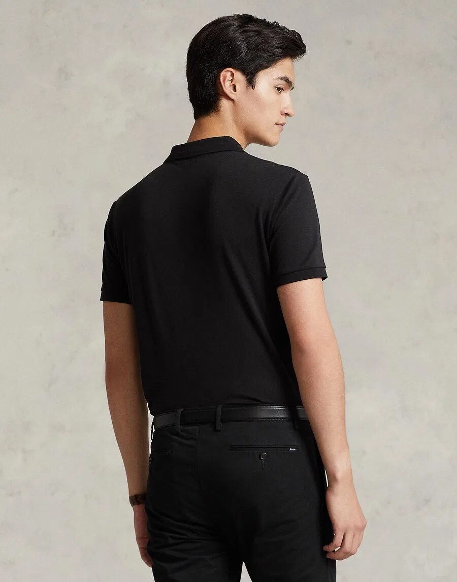 Рубашка Polo Ralph Lauren черного цвета — фото 4