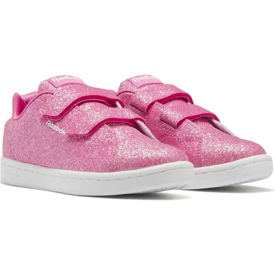 Кроссовки детские Reebok Royal Complete, с закрытым носком, розовые — фото 3