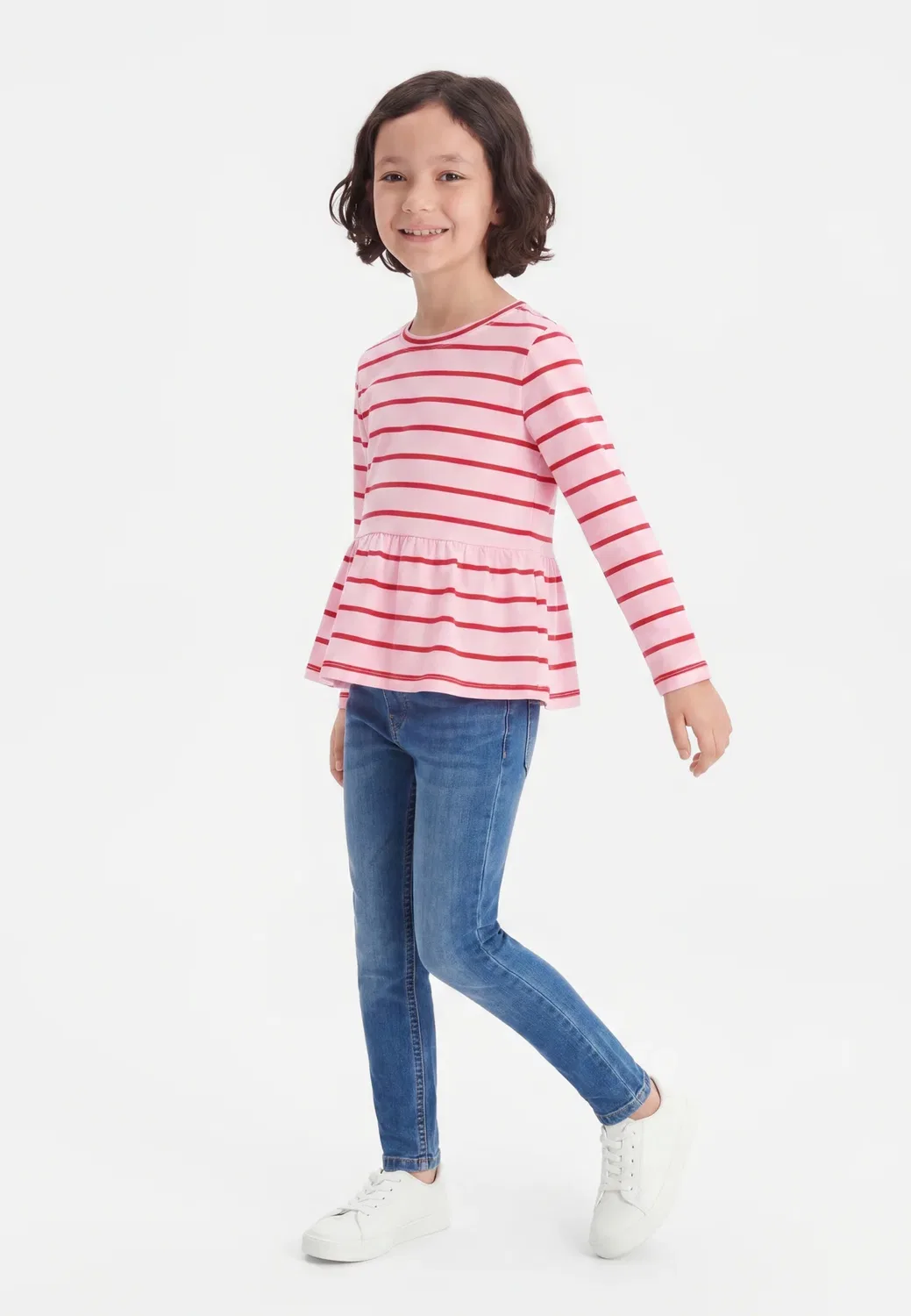 Nmflestro ls top - топ с длинными рукавами Name It, Pink