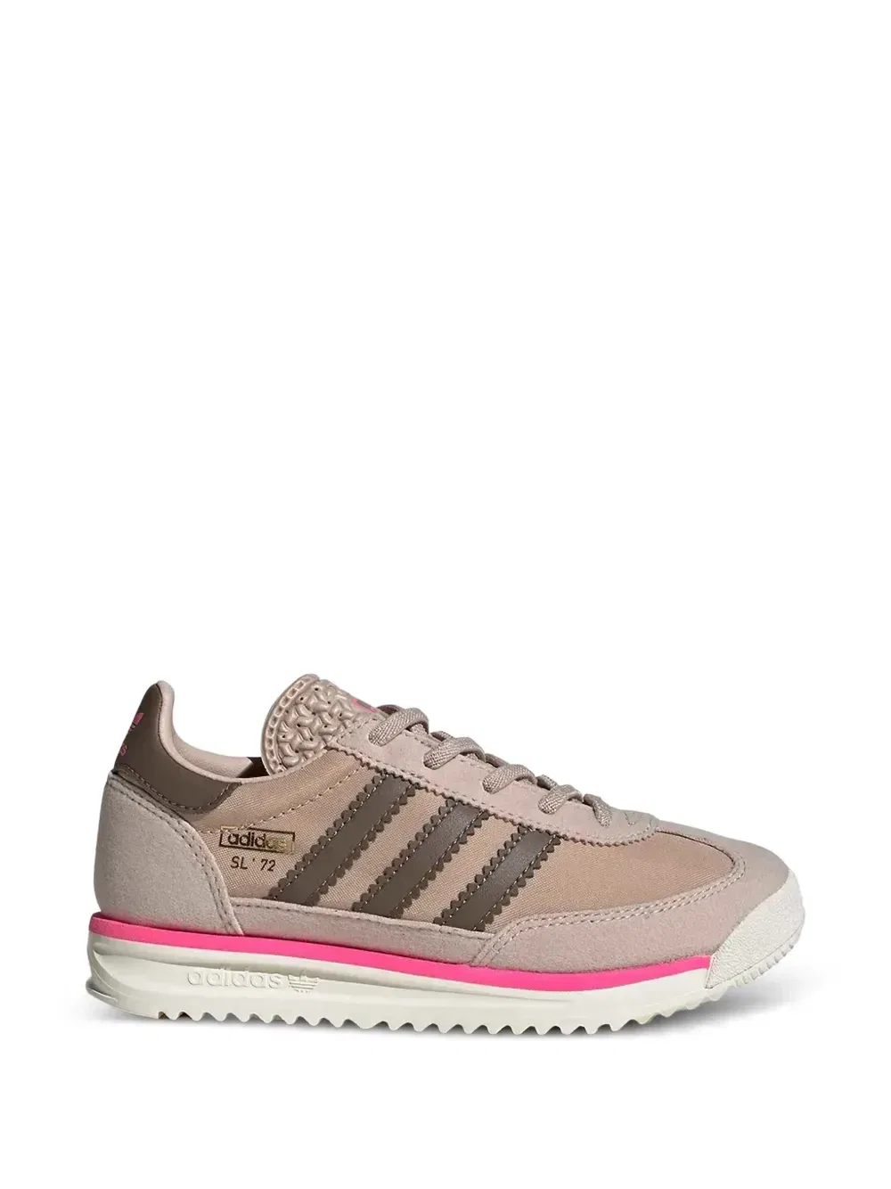 Кроссовки SL 72 Adidas Kids, бежевый — фото 2