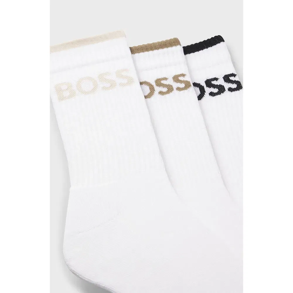 Носки BOSS StripCc 6 пар, белый — фото 3