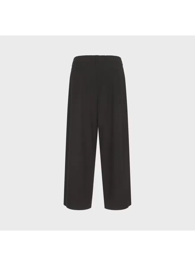 Брюки свободные Zara, черный — фото 3