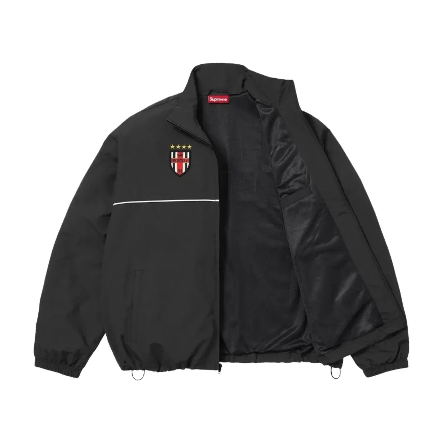 Мужская куртка FW26 Cross Track Jacket 'Black' Supreme, черный — фото 3