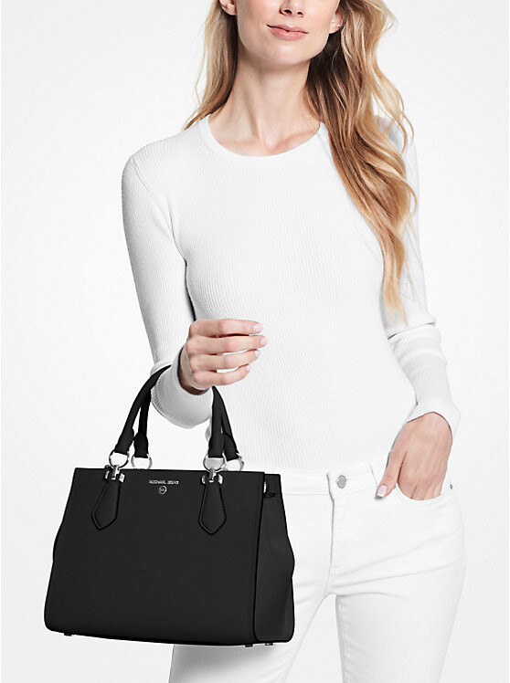 

Сумка Michael Kors Marilyn Medium Leather, черный, Черный;серый, Сумка Michael Kors Marilyn Medium Leather, черный