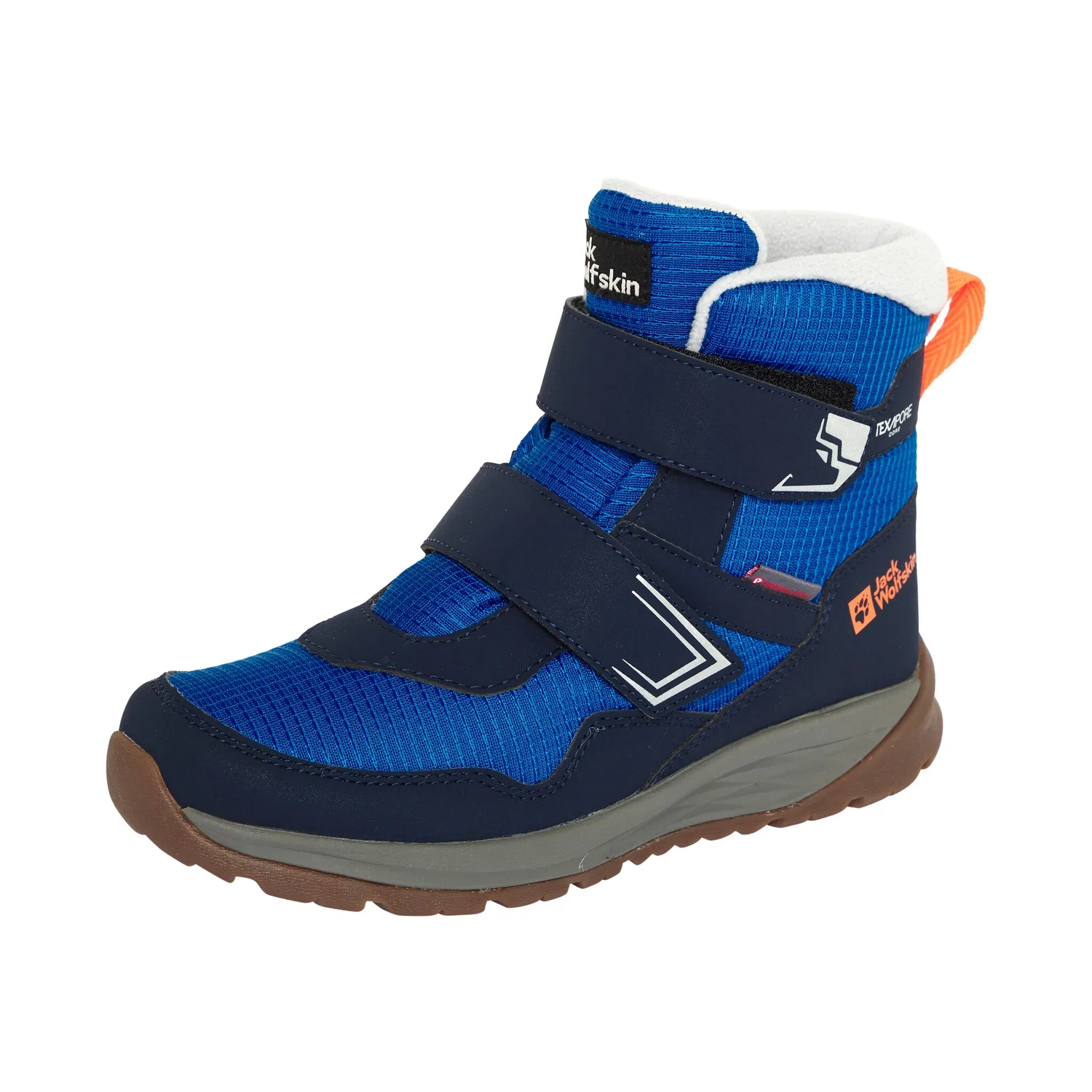 Детские зимние ботинки для ходьбы с мембраной Jack Wolfskin, Crisp Cobalt