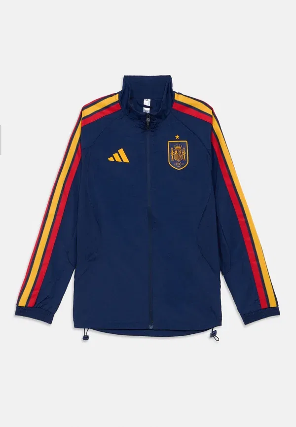 Домашняя футболка сборной Испании, унисекс - тренировочная куртка Adidas Performance, темно-синий