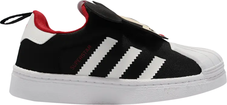 

Кроссовки Adidas Disney x Superstar 360 Little Kid, черный