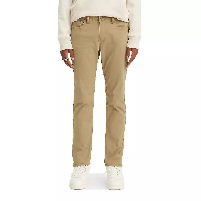 

Мужские джинсы Levi's 511 Slim Fit All Season Tech, бежевый