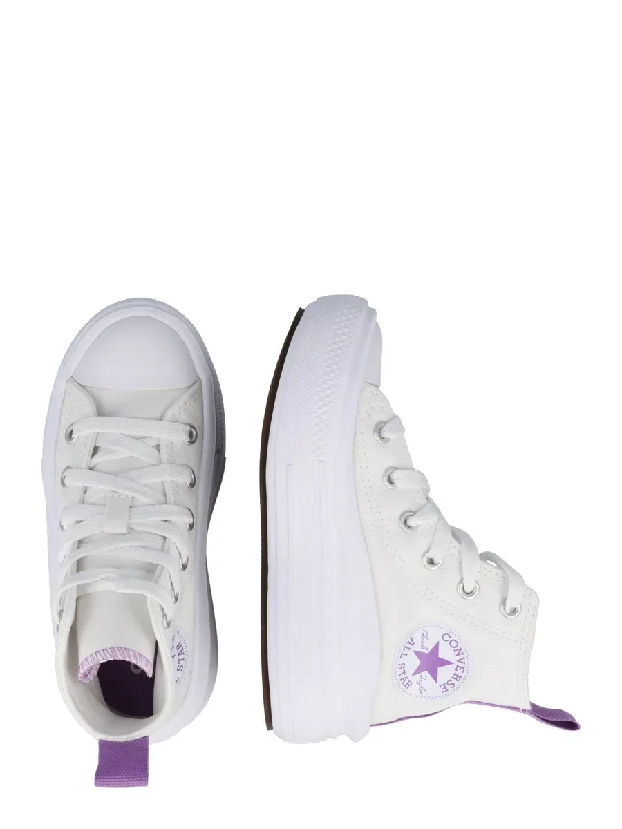 Кроссовки CONVERSE 'Chuck Taylor All Star Move Platform' белого цвета — фото 3