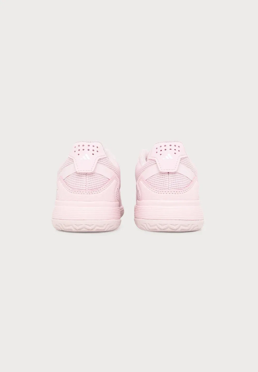 Кроссовки Ubersonic унисекс для тенниса, подходят для разных типов кортов Adidas Performance, Distilled Pink/White — фото 3