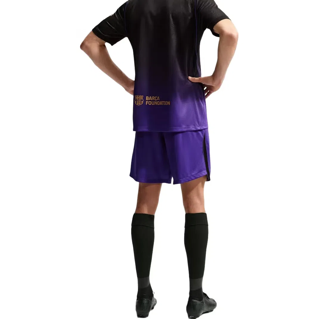Шорты спортивные с принтом Kobe x F.C. Barcelona 2026/27 Stadium Away Nike, фиолетовый — фото 4