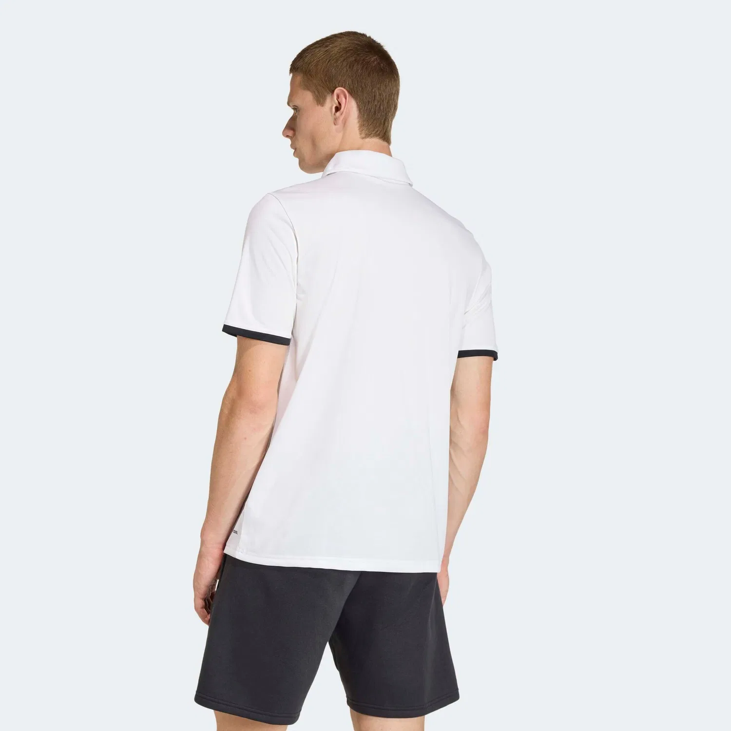 Мужское поло Entrada26 Adidas Performance, White/Black — фото 2