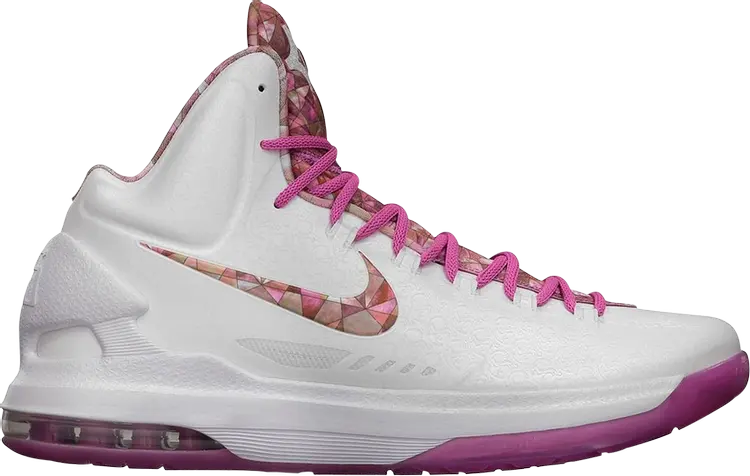 

Кроссовки Nike KD 5 Premium 'Aunt Pearl', белый