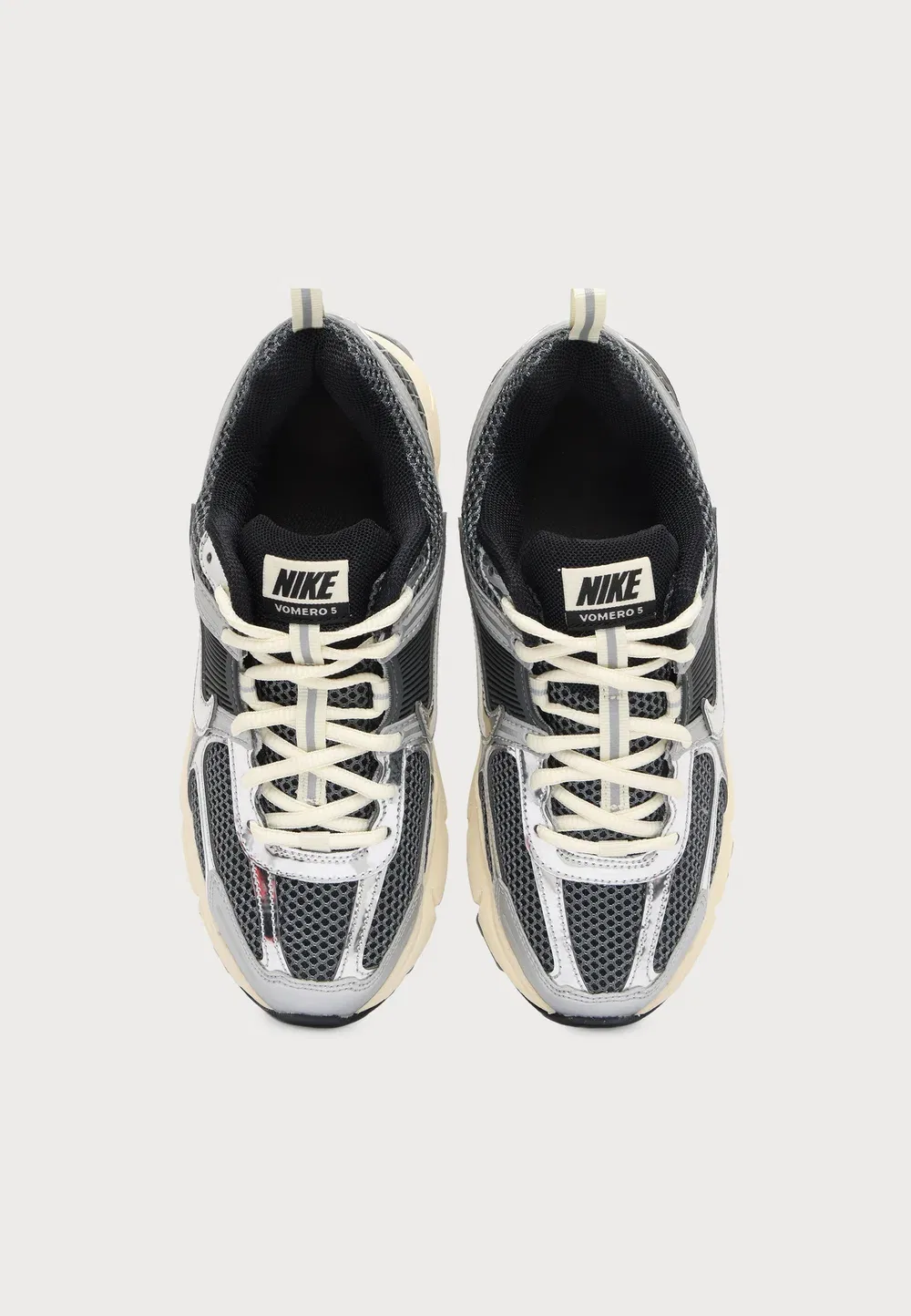 Кроссовки Vomero унисекс Nike Sportswear, Vast Grey/Metallic Silver/Silver Lilac/White — фото 4