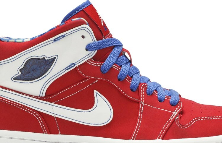 Кроссовки Air Jordan 1 Retro LS Sport Red, красный — фото 2
