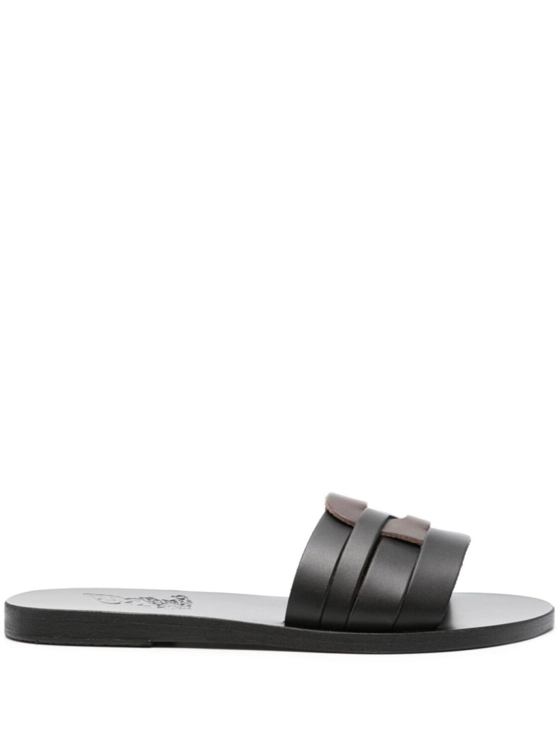 

Шлепанцы Filenada Ancient Greek Sandals, черный, Серый, Шлепанцы Filenada Ancient Greek Sandals, черный
