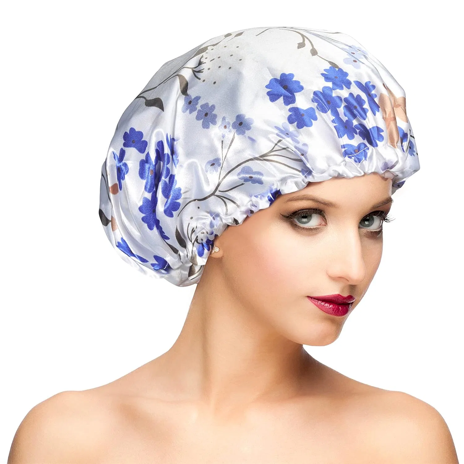 Шапочка для душа Fishent, XL, Blue Porcelain