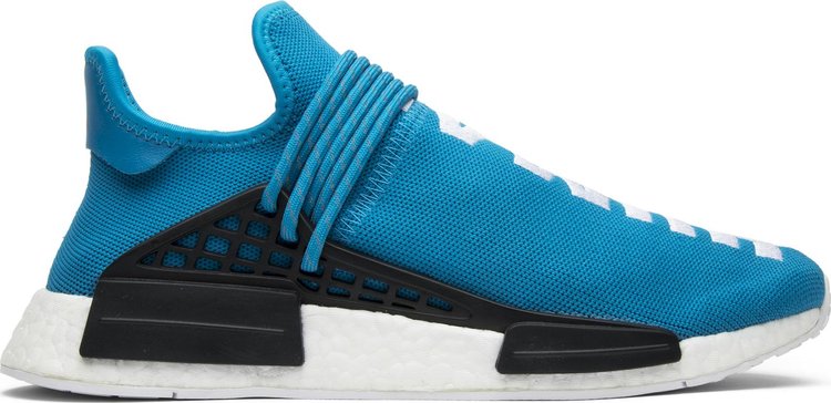 

Кроссовки Adidas Pharrell x NMD Human Race, синий/черный/белый